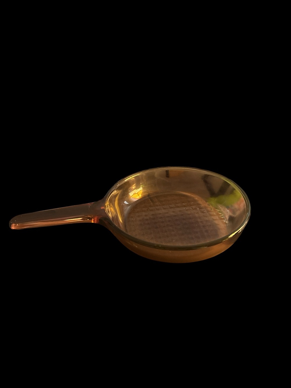 Corning ware Visions 7” waffle bottom skillet. Made in the USA.